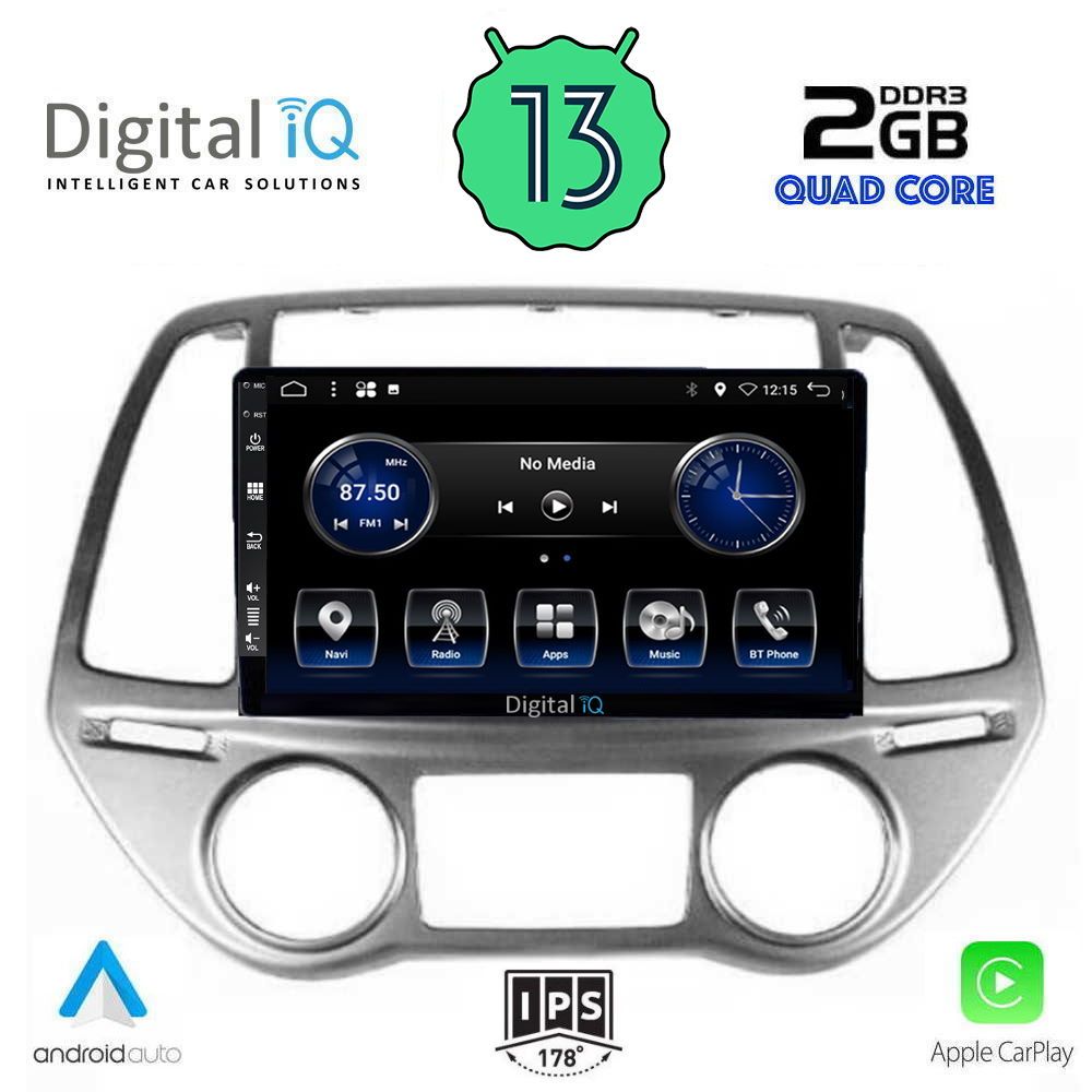 DIGITAL IQ BXH 3227_CPA A/C (9inc) MULTIMEDIA TABLET OEM HYUNDAI i20 mod. 2008-2012