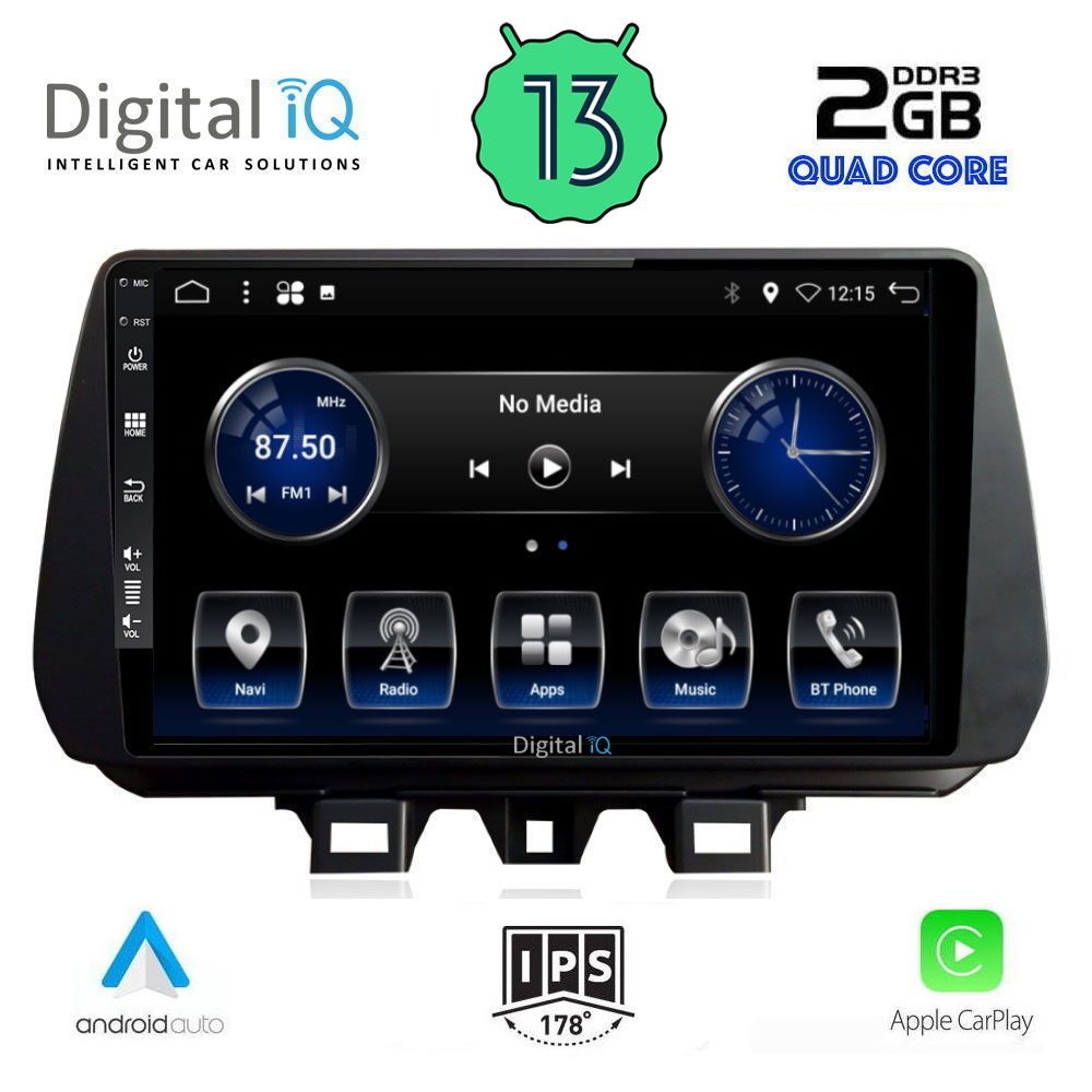 DIGITAL IQ BXH 3244_CPA (9inc) MULTIMEDIA TABLET OEM HYUNDAI TUSCON mod. 2019&gt;