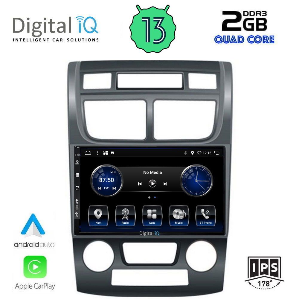 DIGITAL IQ BXH 3324_CPA (9inc) MULTIMEDIA TABLET OEM KIA SPORTAGE mod. 2004-2010