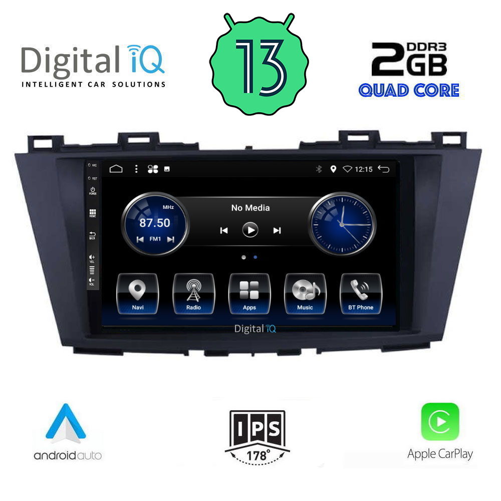 DIGITAL IQ BXH 3371_CPA (9inc) MULTIMEDIA TABLET OEM MAZDA 5 mod. 2011&gt;