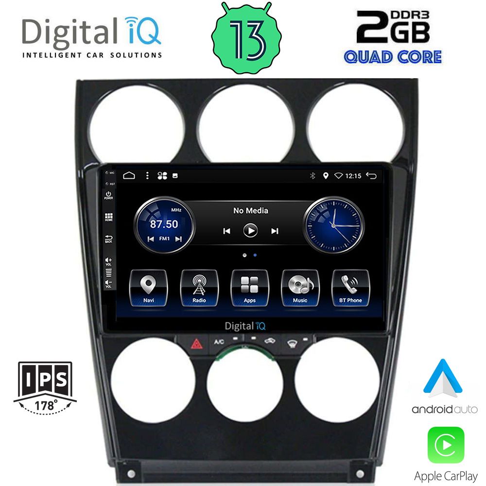 DIGITAL IQ BXH 3375_CPA (9inc) MULTIMEDIA TABLET OEM MAZDA 6 (FACELIFT) mod. 2005-2008