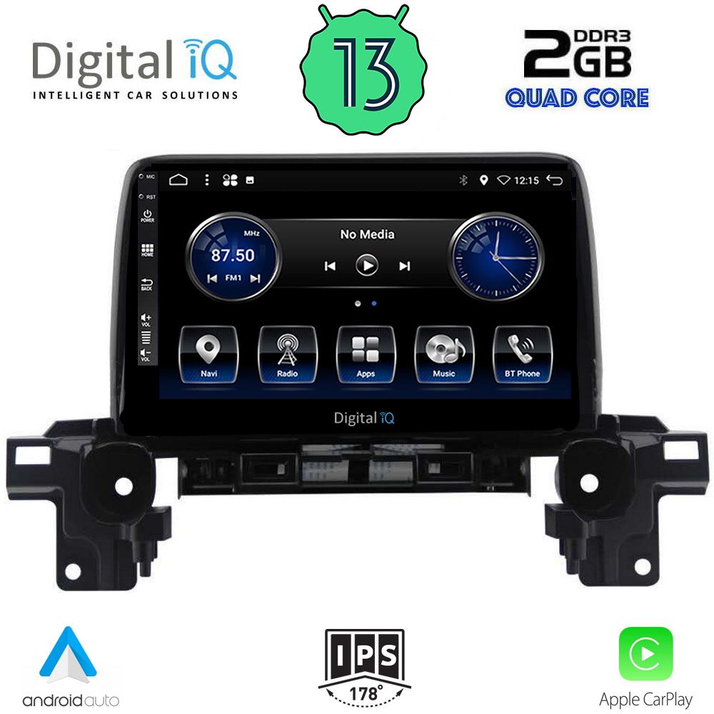 DIGITAL IQ BXH 3381_CPA (9inc) MULTIMEDIA TABLET OEM MAZDA CX5 mod. 2017&gt;