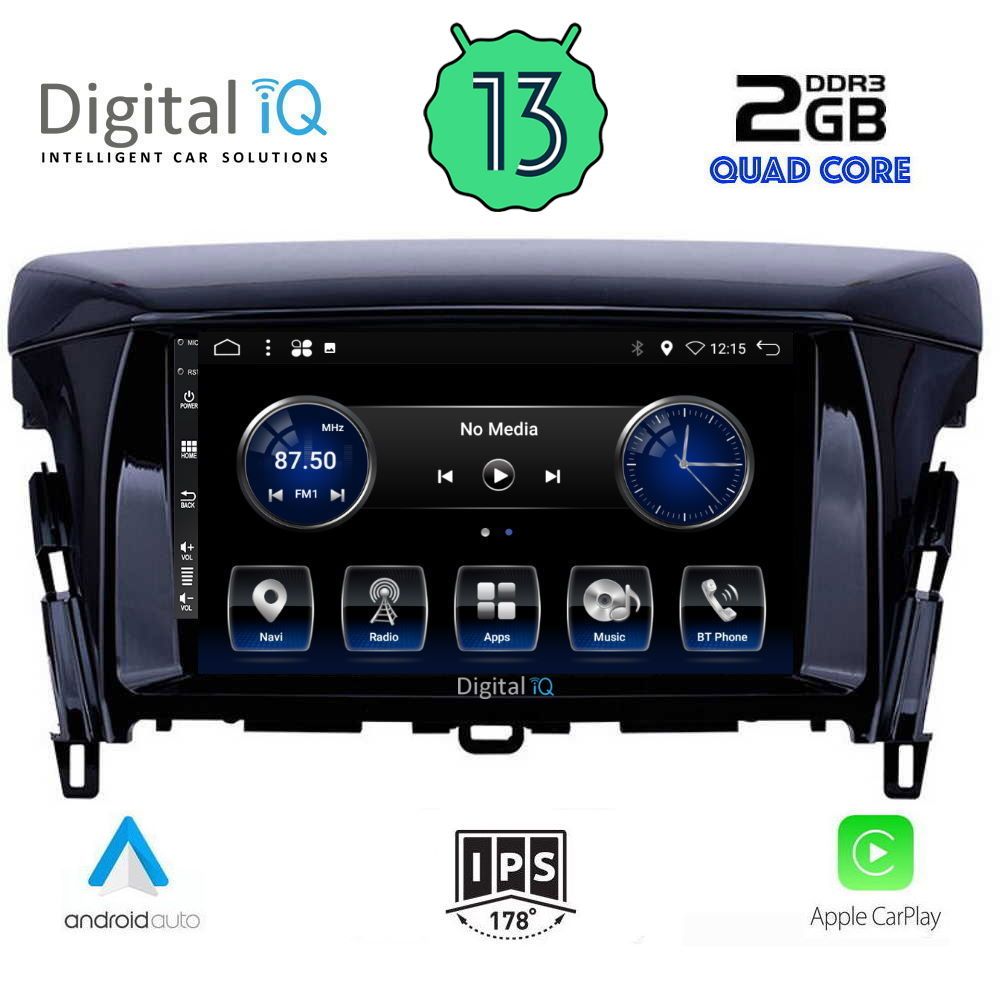 DIGITAL IQ BXH 3432_CPA (9inc) MULTIMEDIA TABLET OEM MITSUBISHI ECLIPSE CROSS mod. 2018&gt;