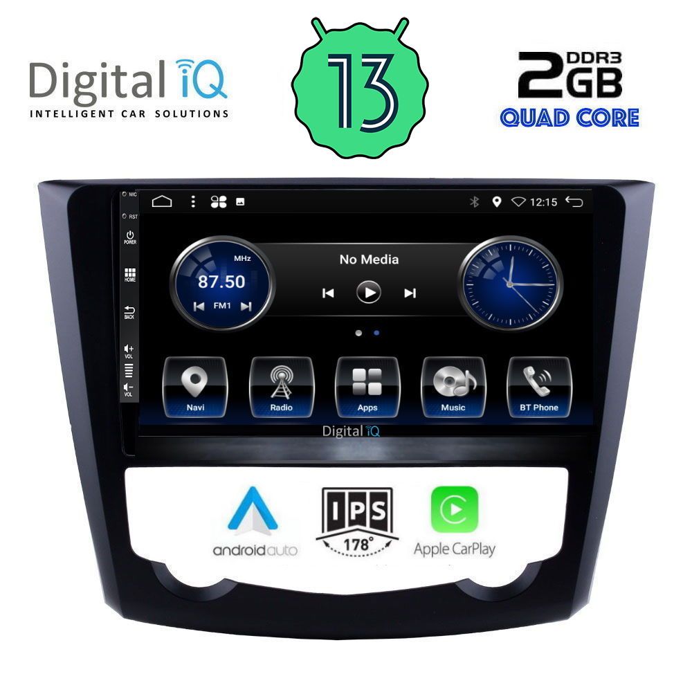 DIGITAL IQ BXH 3549_CPA (9inc) MULTIMEDIA TABLET OEM RENAULT KADJAR mod. 2015&gt;