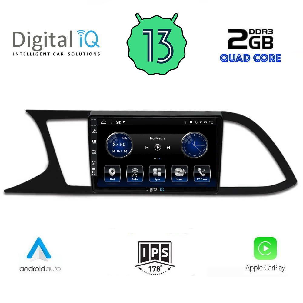 DIGITAL IQ BXH 3575_CPA (9inc) MULTIMEDIA TABLET OEM SEAT LEON mod. 2012-2021