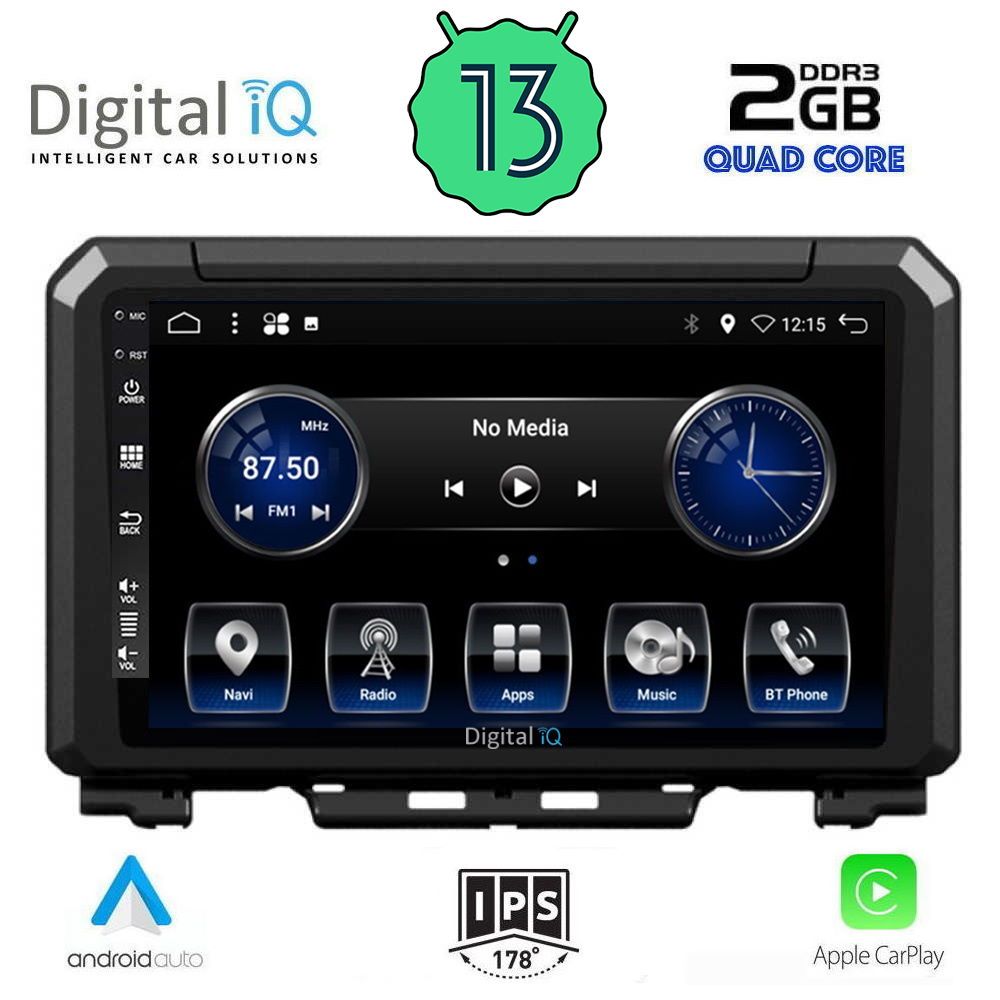 DIGITAL IQ BXH 3679_CPA (9inc) MULTIMEDIA TABLET OEM SUZUKI JIMNY mod. 2017&gt;