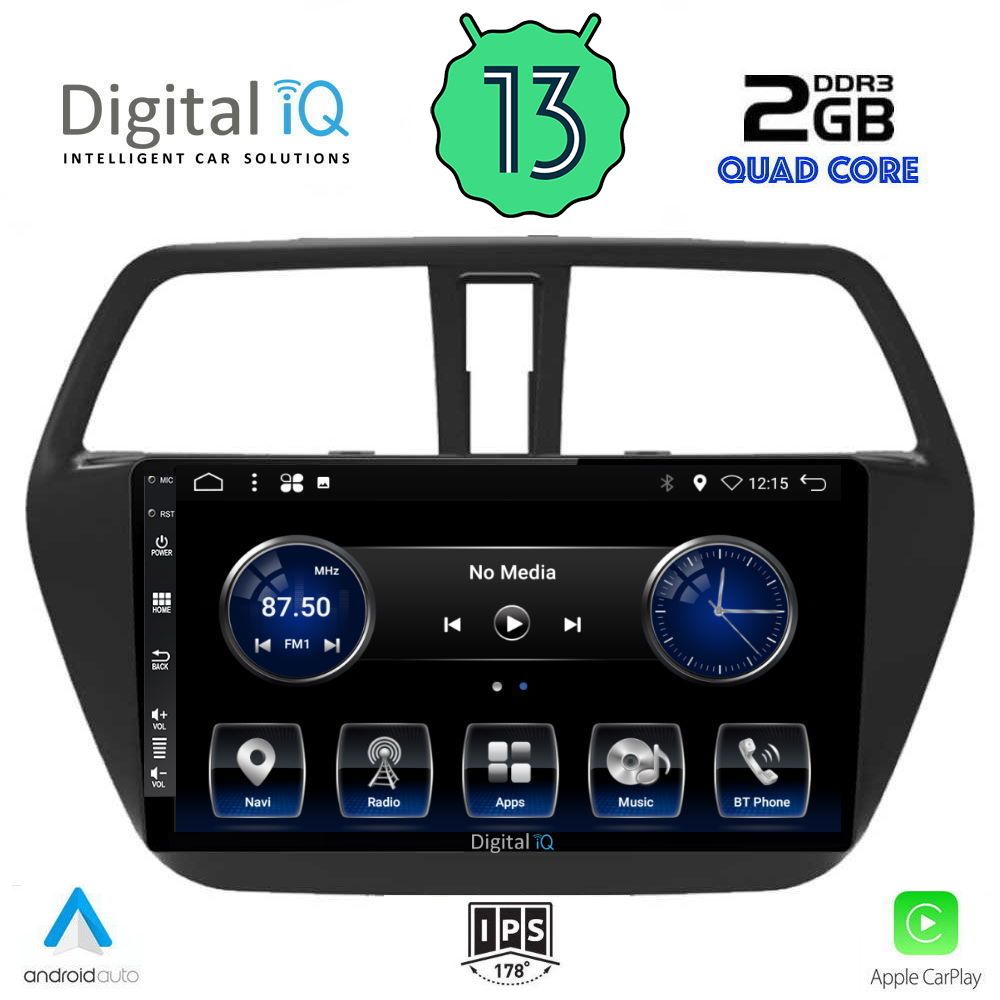 DIGITAL IQ BXH 3689_CPA (9inc) MULTIMEDIA TABLET OEM SUZUKI Sx4 SCROSS mod. 2014&gt;