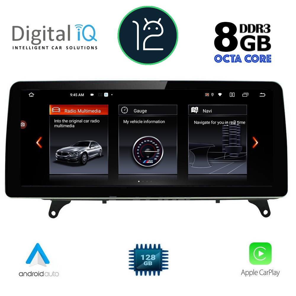 DIGITAL IQ TOP 19973_CPA (12.3") (NBT) MULTIMEDIA OEM BMW X3 (F25) - X4 (F26) mod. 2014-2018