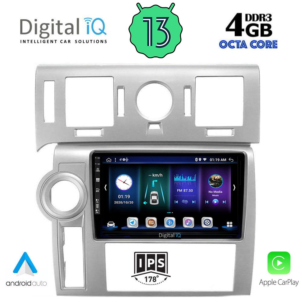 DIGITAL IQ BXD 6216_CPA (9inc) MULTIMEDIA TABLET for HUMMER H2 mod. 2008-2009