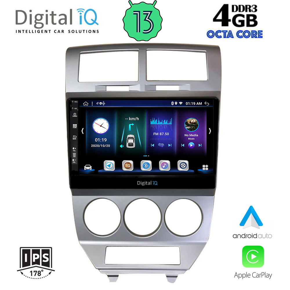 DIGITAL IQ BXD 6275_CPA (10inc) MULTIMEDIA TABLET OEM DODGE CALIBER mod. 2006-2012