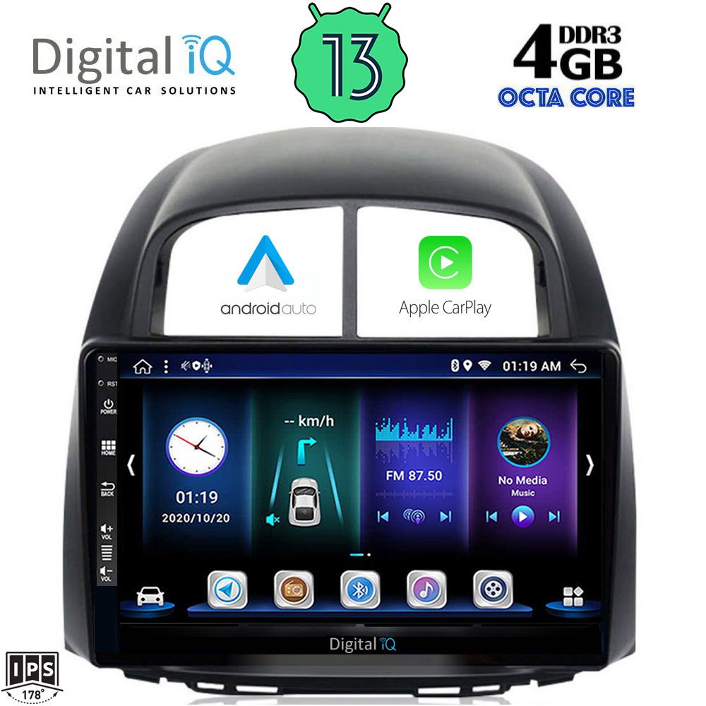 DIGITAL IQ BXD 6124_CPA (10inc) MULTIMEDIA TABLET OEM DAIHATSU SIRION mod. 2006-2012