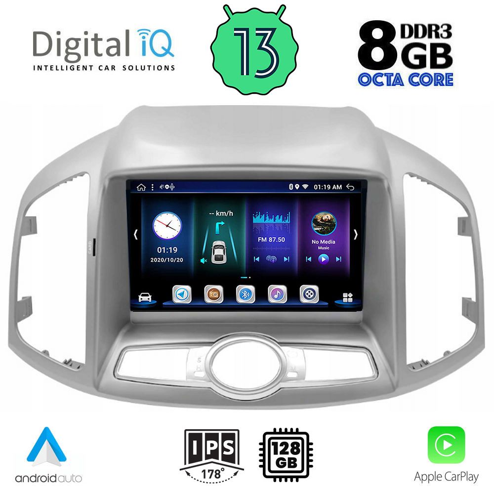 DIGITAL IQ BXD 8071_CPA (9inc) MULTIMEDIA OEM CHEVROLET CAPTIVA mod. 2012>