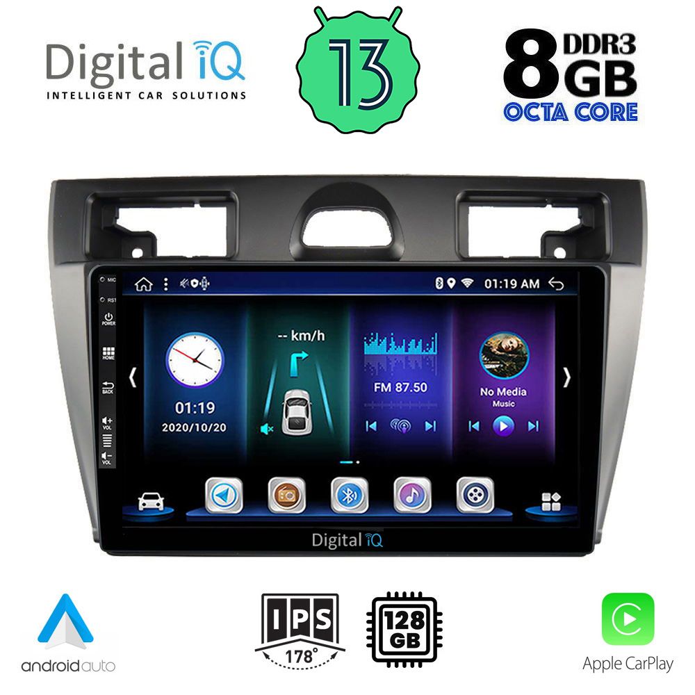 DIGITAL IQ BXD 8153_CPA (9inc) MULTIMEDIA TABLET OEM FORD FIESTA mod. 2005-2008