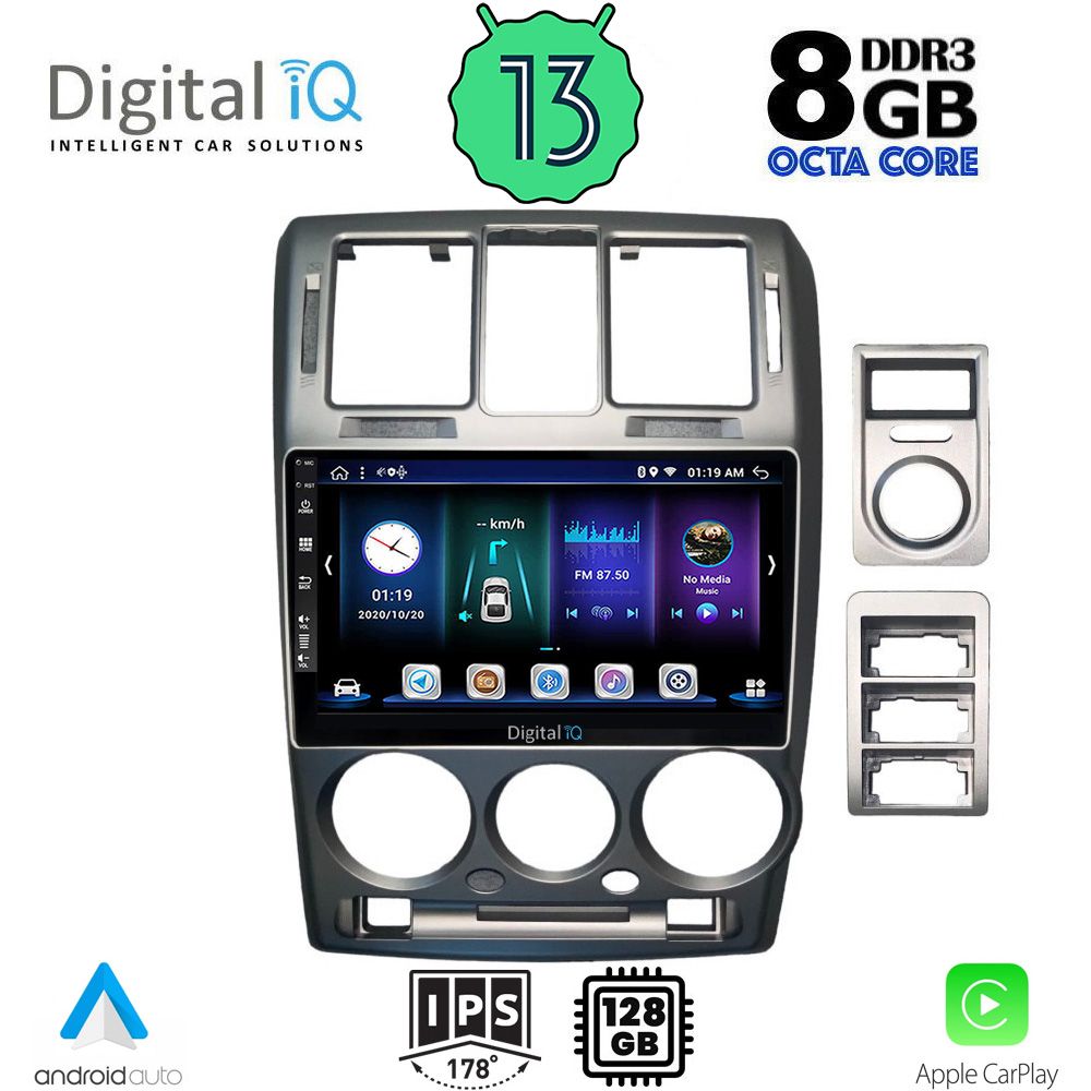 DIGITAL IQ BXD 8222_CPA (9inc) MULTIMEDIA TABLET OEM HYUNDAI GETZ mod. 2002-2011