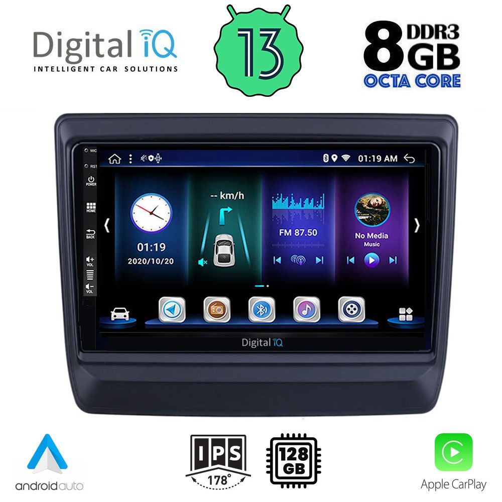 DIGITAL IQ BXD 8256_CPA (9inc) MULTIMEDIA TABLET OEM ISUZU DMAX mod. 2020>