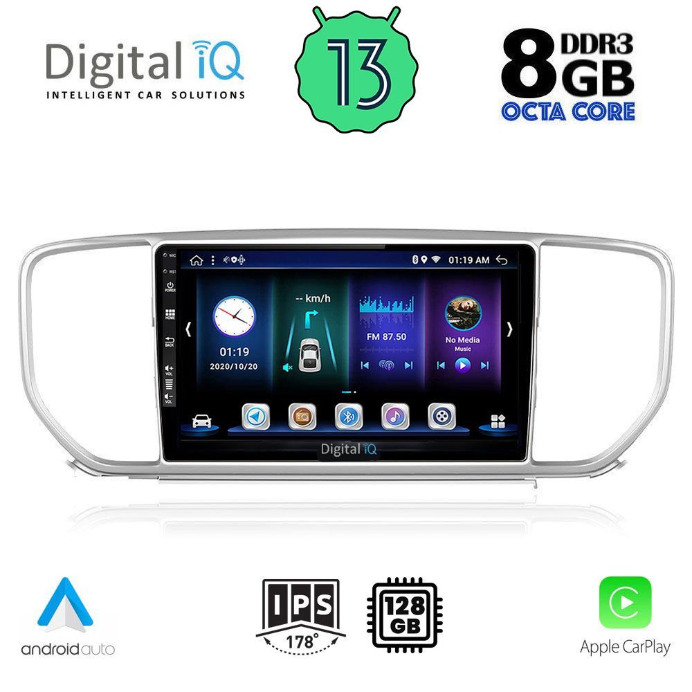 DIGITAL IQ BXD 8327_CPA (9inc) MULTIMEDIA TABLET OEM KIA SPORTAGE mod. 2018>