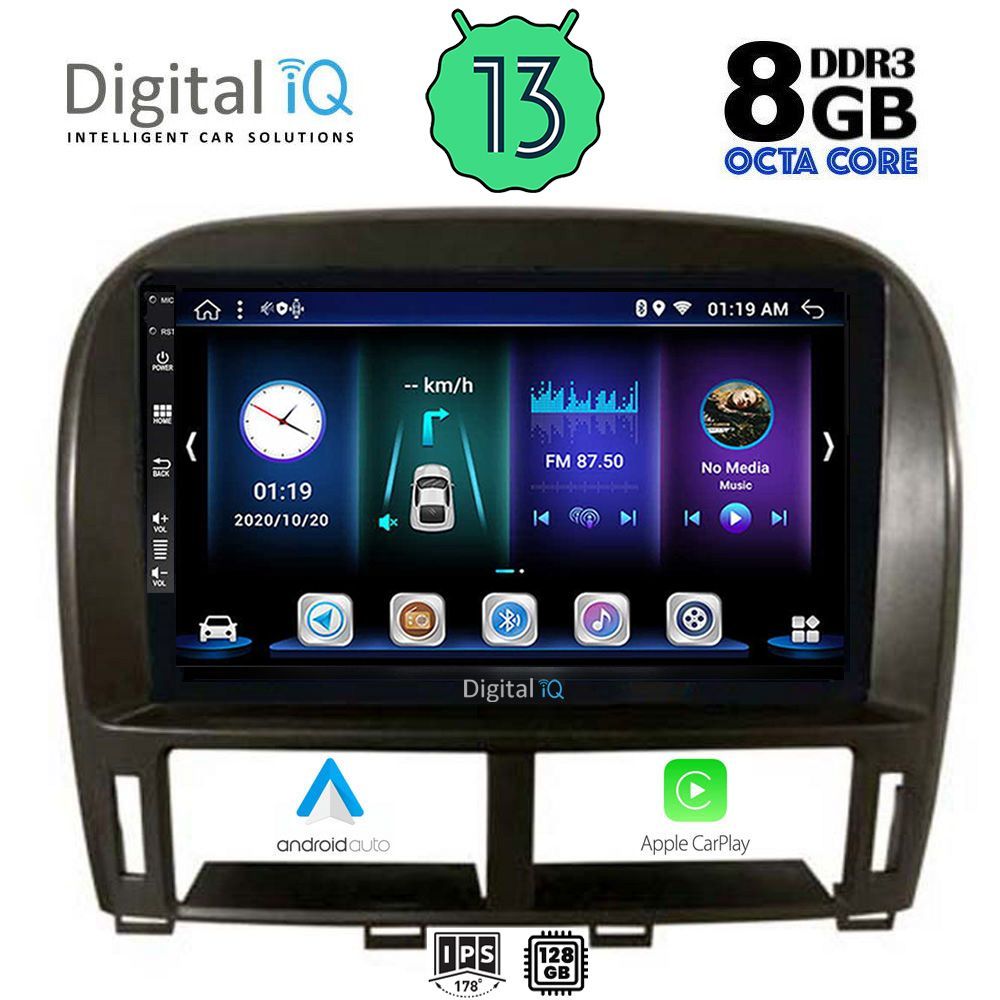 DIGITAL IQ BXD 8343_CPA (9inc) MULTIMEDIA TABLET OEM LEXUS LS 430 – XF 430 mod. 2000-2006