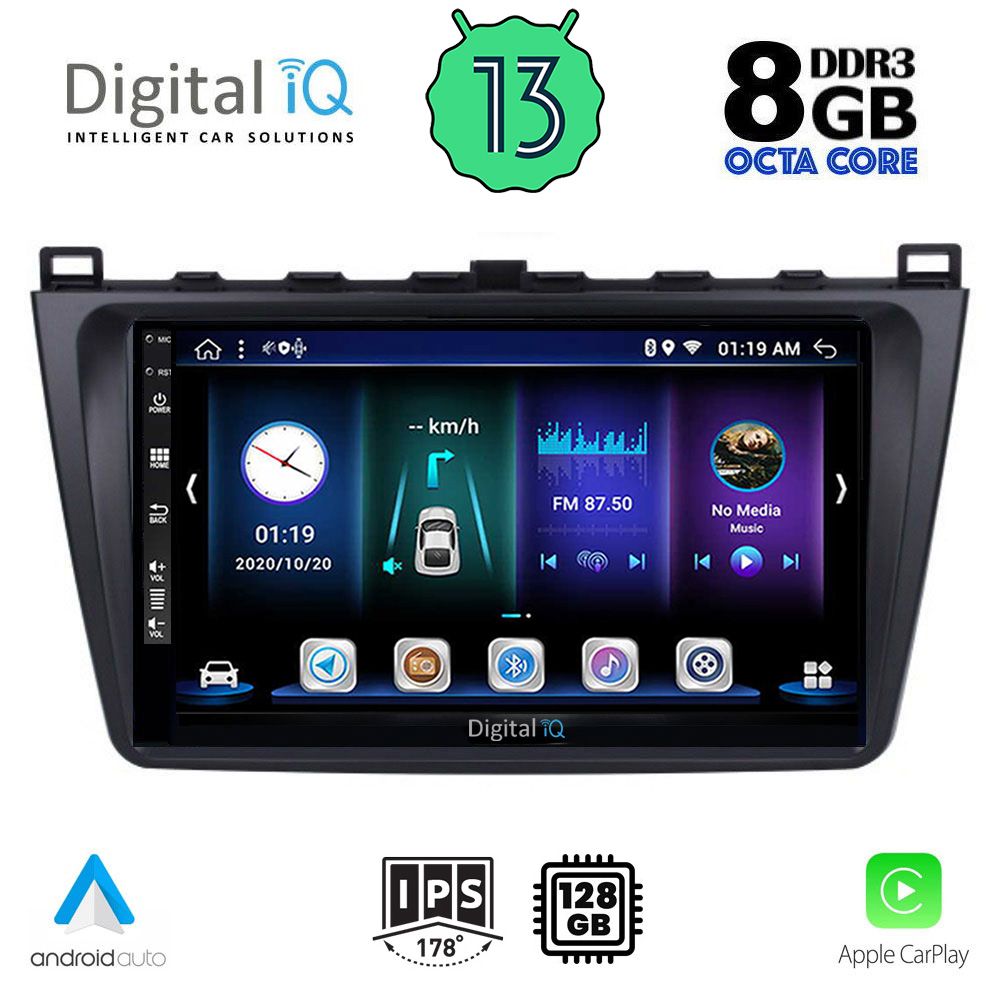 DIGITAL IQ BXD 8377_CPA (9inc) MULTIMEDIA TABLET OEM MAZDA 6 mod. 2008-2012