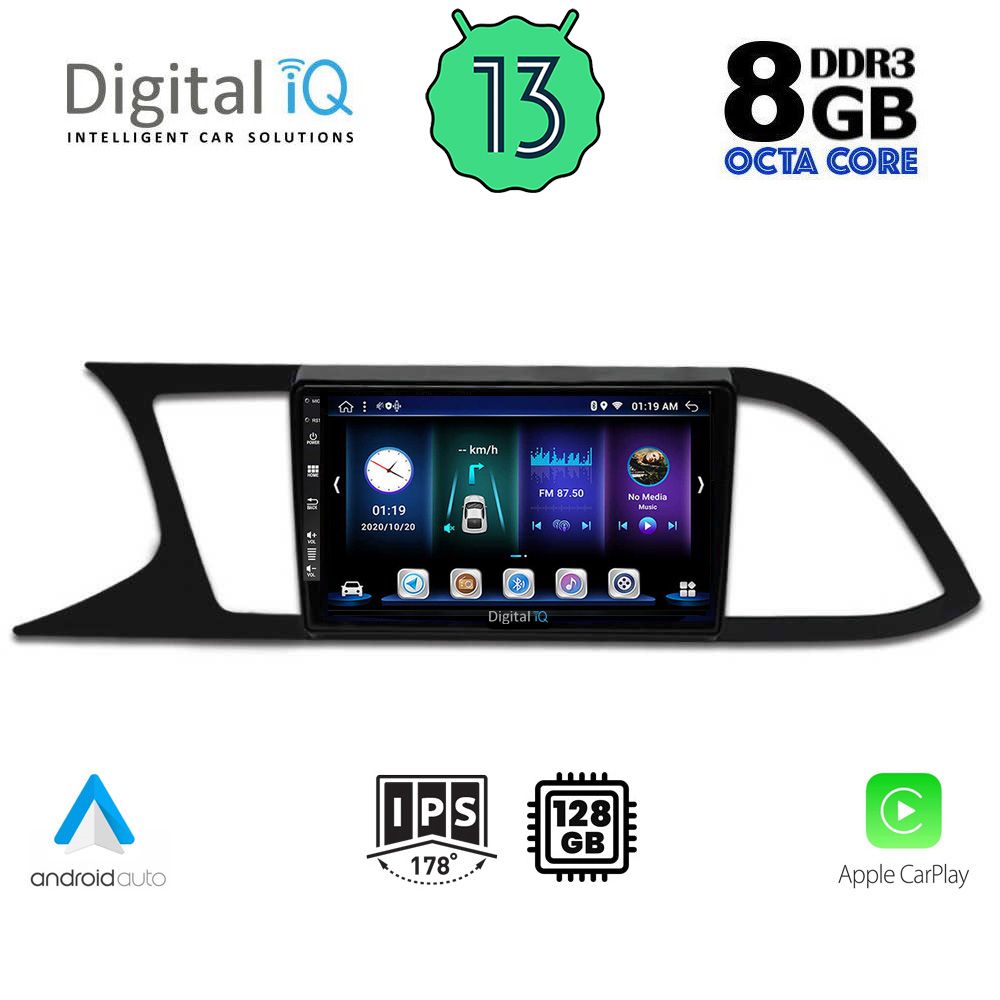 DIGITAL IQ BXD 8575_CPA (9inc) MULTIMEDIA TABLET OEM SEAT LEON mod. 2012-2021