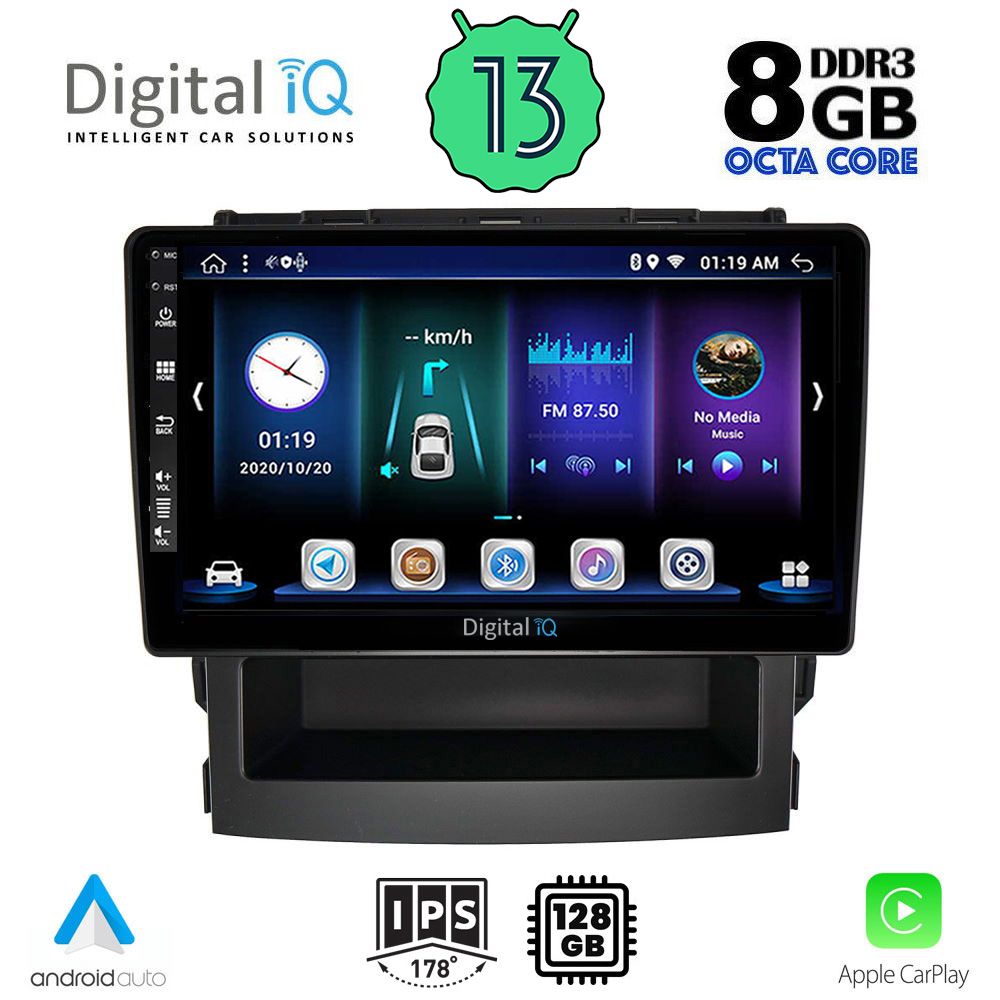 DIGITAL IQ BXD 8664_CPA (9inc) MULTIMEDIA TABLET OEM SUBARU FORESTER - IMPREZA mod. 2019>