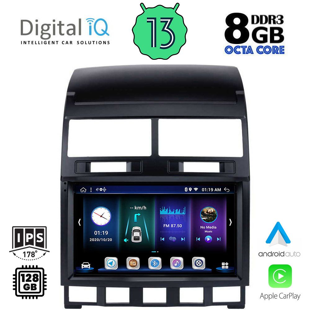 DIGITAL IQ BXD 8765_CPA (9inc) MULTIMEDIA TABLET OEM VW TOUAREG mod. 2003-2011