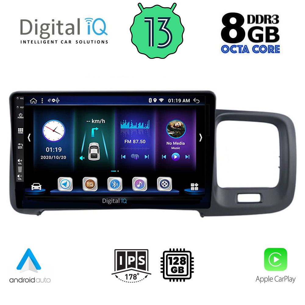 DIGITAL IQ BXD 8785_CPA (9inc) MULTIMEDIA TABLET OEM VOLVO S60 mod. 2010-2018