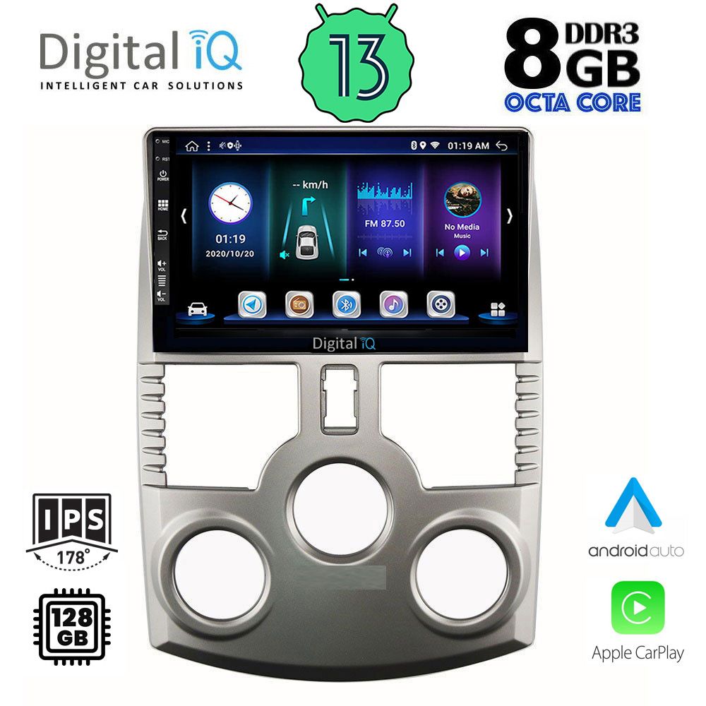 DIGITAL IQ BXD 8126_CPA (9inc) MULTIMEDIA TABLET OEM DAIHATSU TERIOS mod. 2006-2017