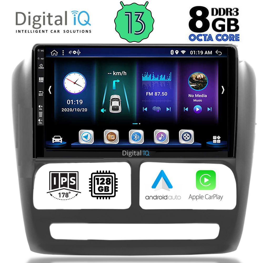 DIGITAL IQ BXD 8137_CPA (9inc) MULTIMEDIA TABLET OEM FIAT DOBLO mod. 2010-2015