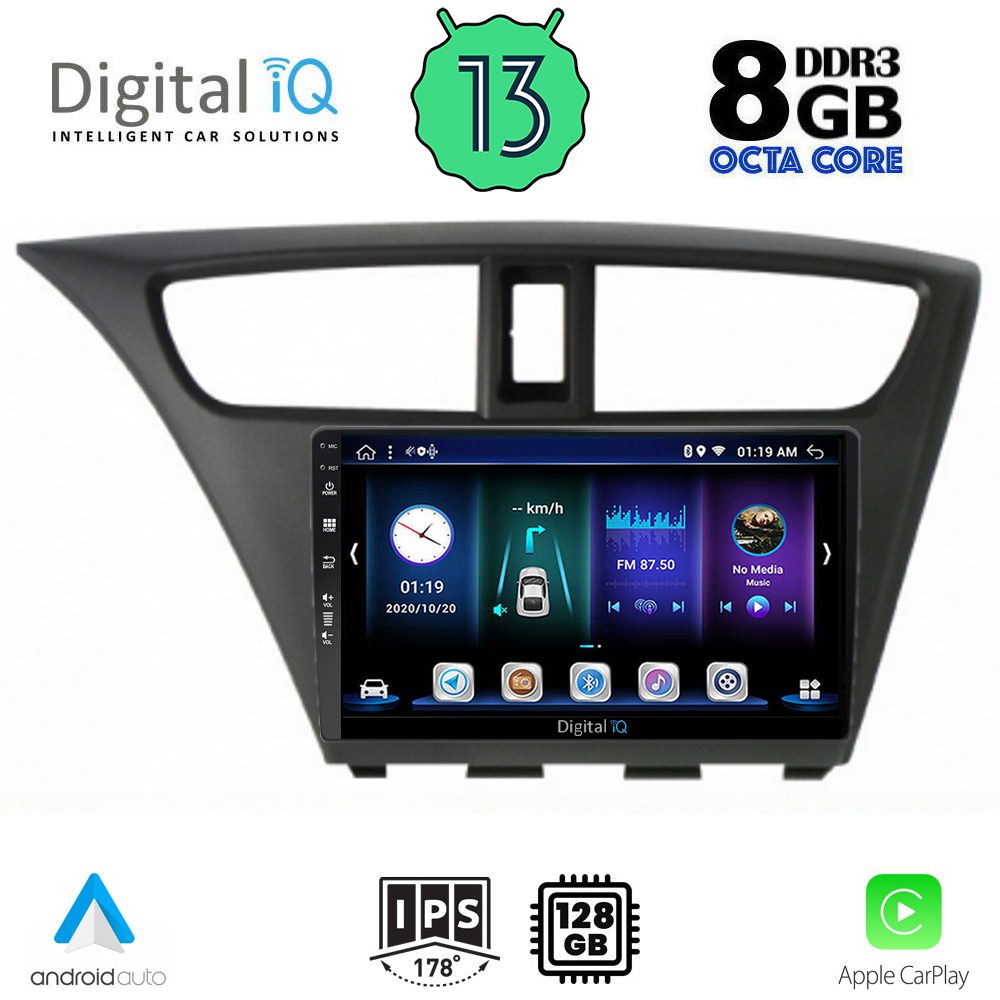 DIGITAL IQ BXD 8190_CPA (9inc) MULTIMEDIA TABLET OEM HONDA CIVIC mod. 2012-2016