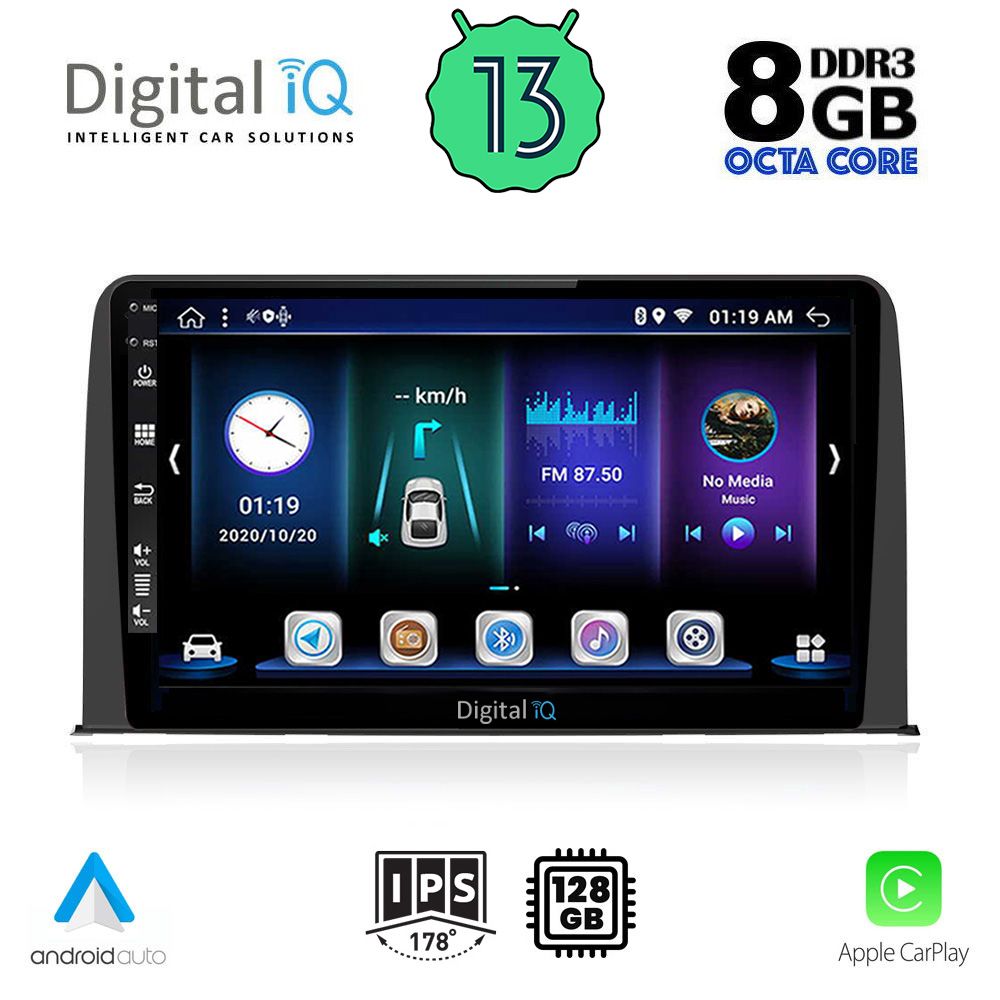 DIGITAL IQ BXD 8199_CPA (10inc) MULTIMEDIA TABLET OEM HONDA CRV mod. 2017>