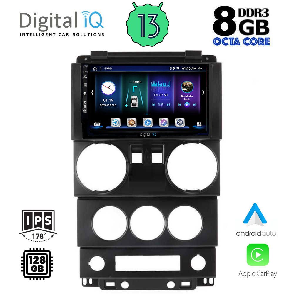 DIGITAL IQ BXD 8293_CPA (9inc) MULTIMEDIA TABLET OEM JEEP WRANGLER mod. 2006-2011