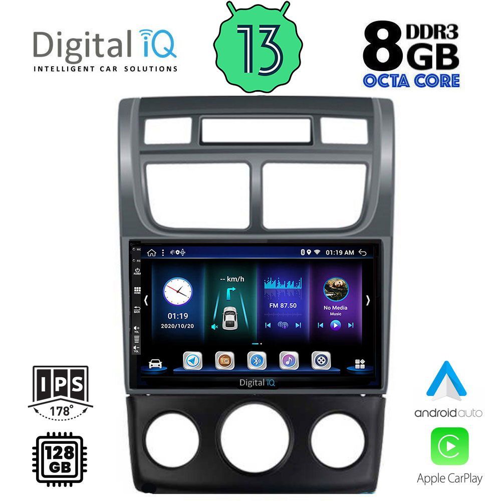 DIGITAL IQ BXD 8324_CPA (9inc) MULTIMEDIA TABLET OEM KIA SPORTAGE mod. 2004-2010