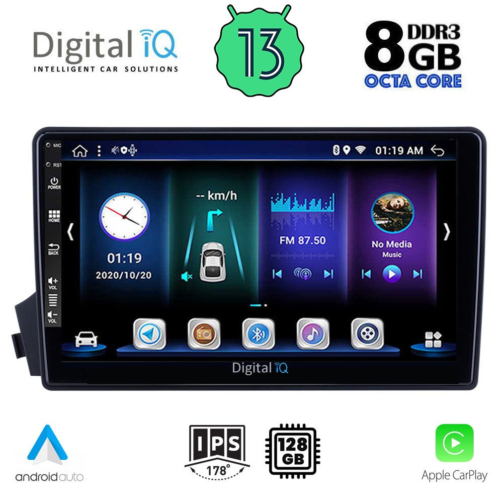 DIGITAL IQ BXD 8650_CPA (9inc) MULTIMEDIA TABLET SSANGYANG AKTYON - KYRON mod. 2006-2015