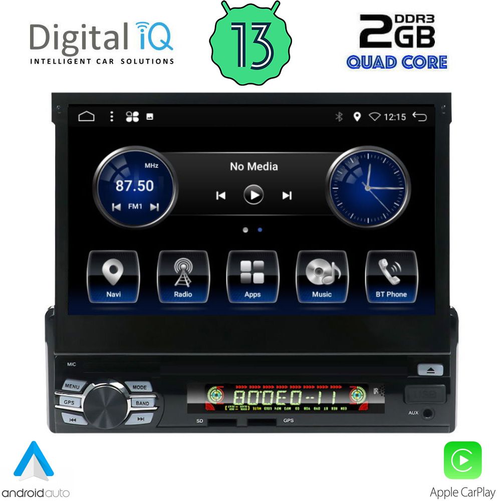 DIGITAL IQ BXG 235_CPA (7''_DECK) MULTIMEDIA 1DIN