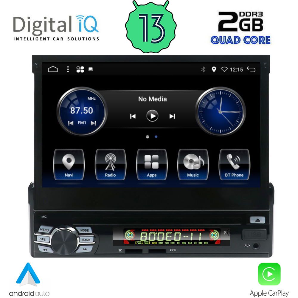 DIGITAL IQ BXG 245_CPA (7''_DVD) MULTIMEDIA 1DIN