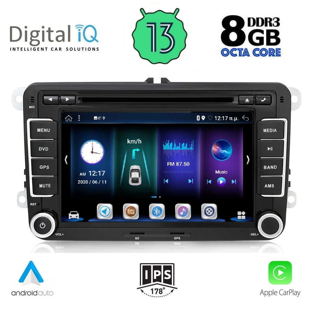 DIGITAL IQ BXE 804_CPA (7"_DVD) MULTIMEDIA OEM VW – SKODA – SEAT GROUP mod. 2004-2014