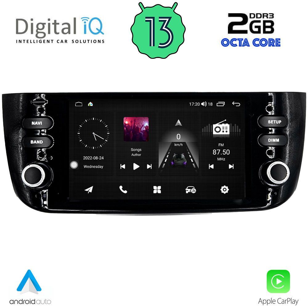 DIGITAL IQ MSF 364_CPA (6.1” DECK) MULTIMEDIA OEM FIAT GRANDE PUNTO mod. 2012&gt; – EVO mod. 2009&gt;