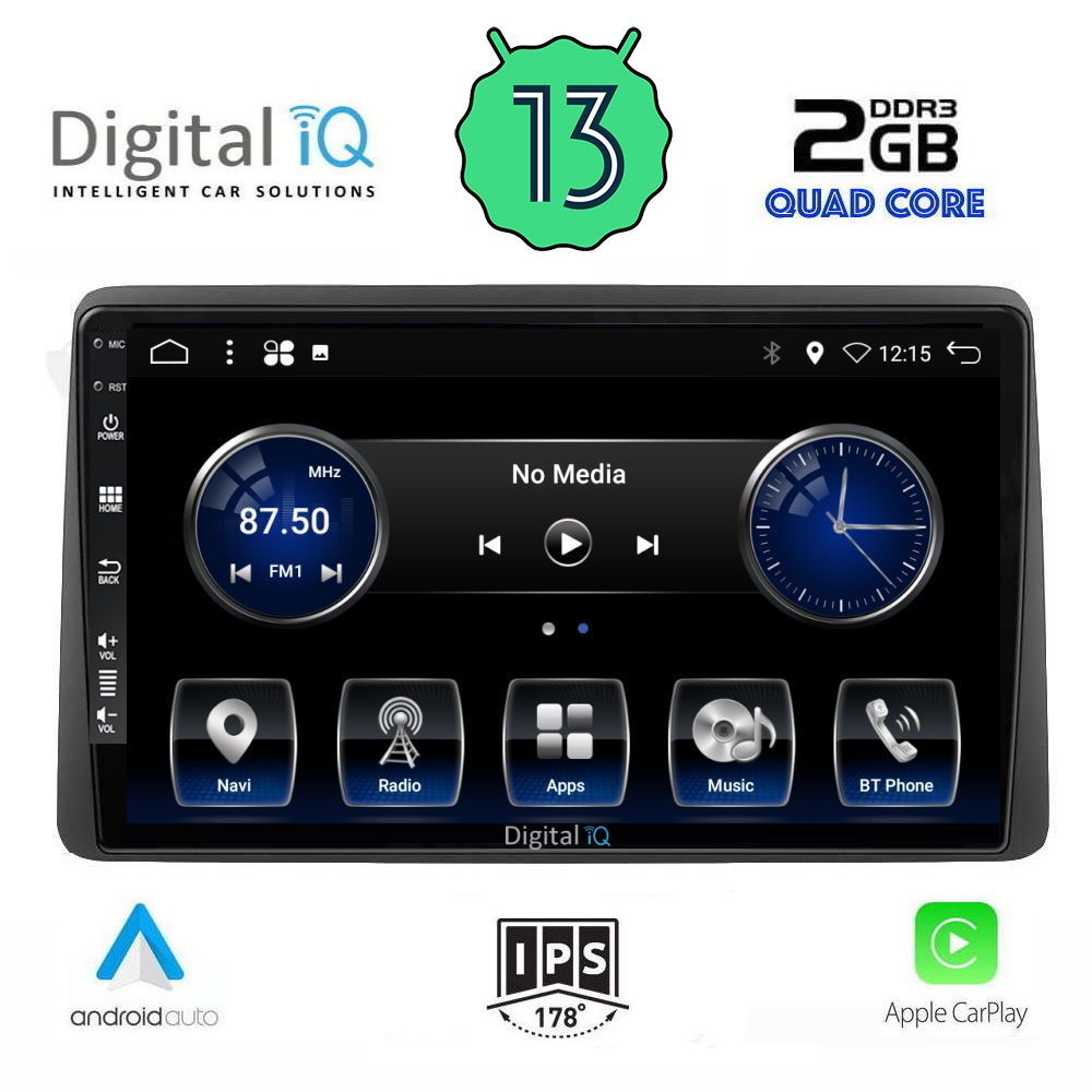 DIGITAL IQ BXH 3104_CPA (10inc) MULTIMEDIA TABLET for DACIA DUSTER mod. 2019&gt;