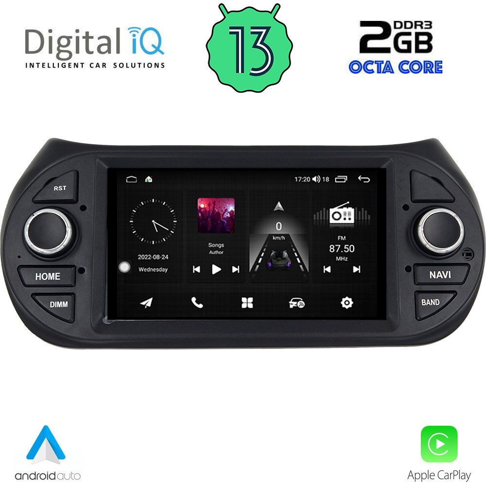 DIGITAL IQ MSF 392_CPA (7” DECK) MULTIMEDIA OEM CITROEN – FIAT – PEUGEOT mod. 2008-2018