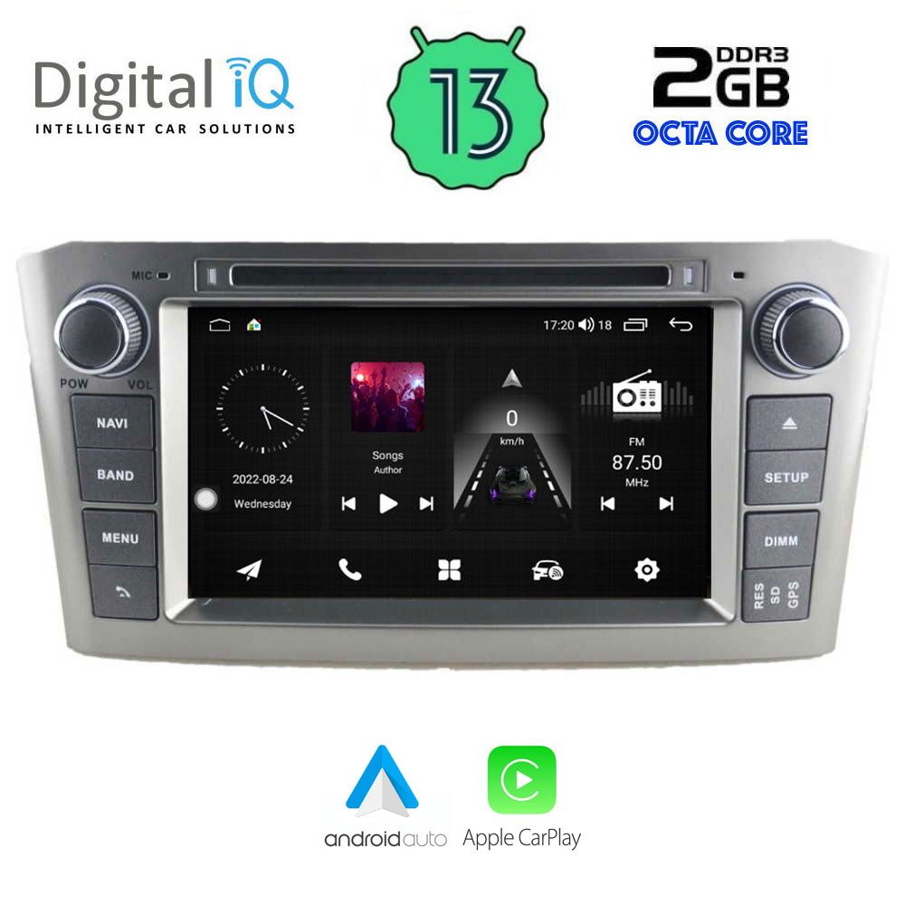 DIGITAL IQ MSF 325_CPA (7” DECK) MULTIMEDIA for TOYOTA AVENSIS (T25) mod. 2003-2008