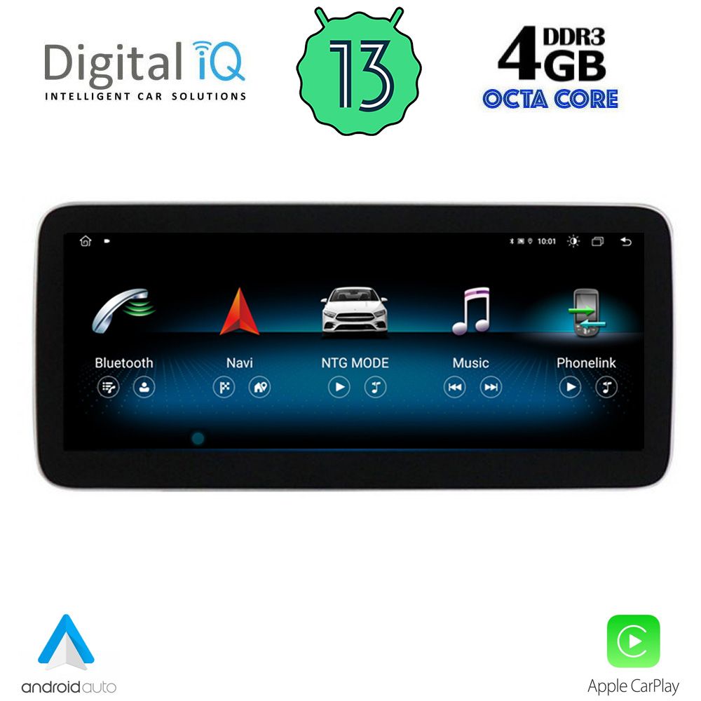 DIGITAL IQ MSG 15981_CPA (10.25'') MULTIMEDIA OEM MERCEDES A – CLA – GLA mod. 2016-2019 (NTG 5)