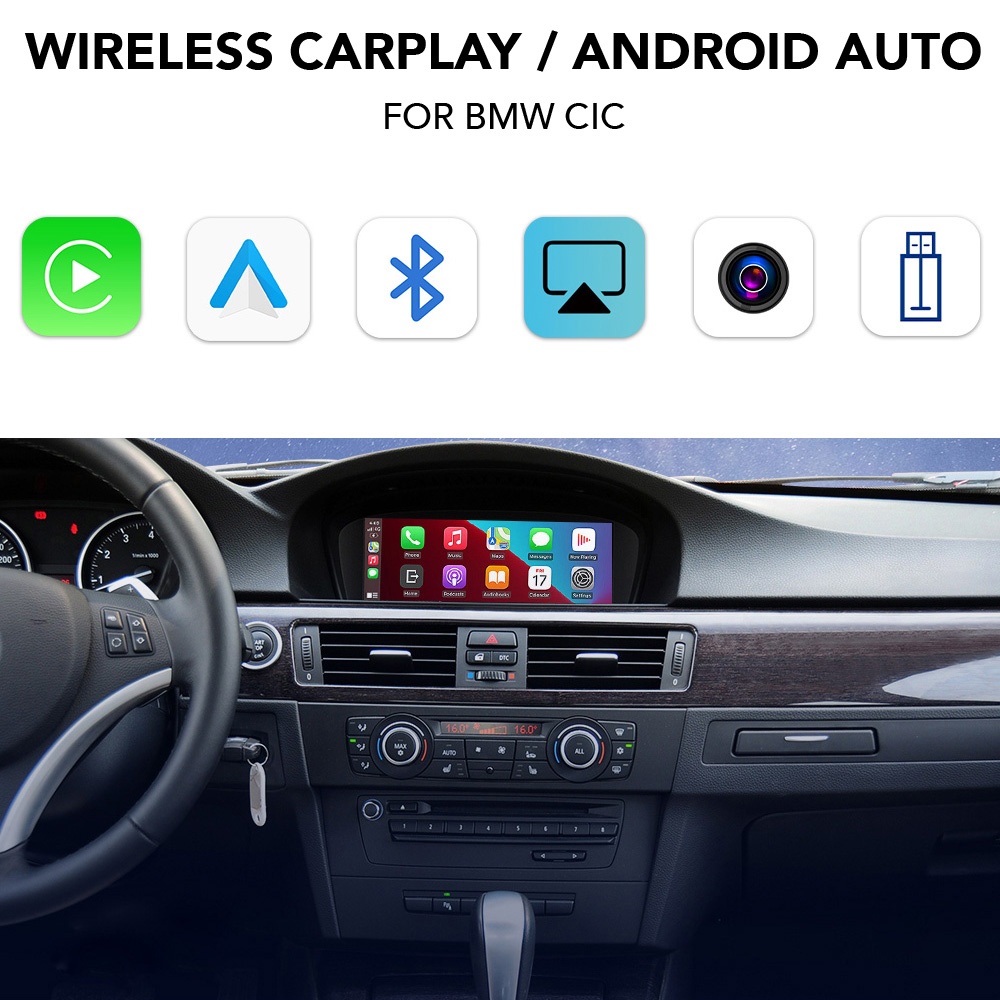 DIGITAL IQ CPAA BMW CIC (CARPLAY / ANDROID AUTO BMW CIC INTERFACE)