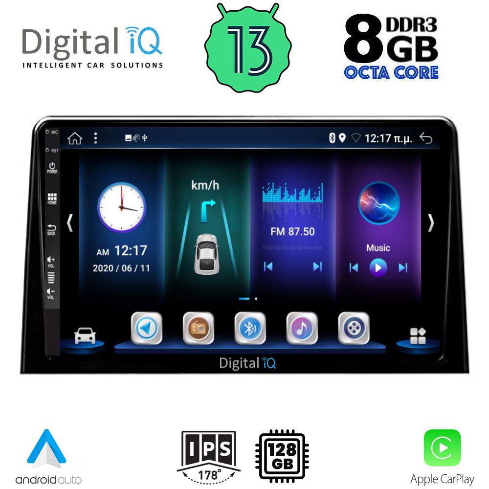 DIGITAL IQ BXE 8082_CPA (10inc) MULTIMEDIA TABLET OEM CITROEN BERLINGO – OPEL COMBO – PEUGEOT PARTNER – TOYOTA PROACE mo. 2018&gt;