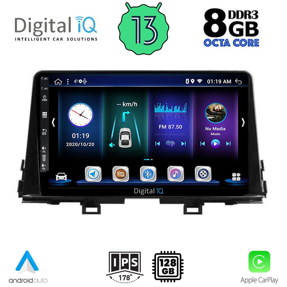 DIGITAL IQ BXE 8309_CPA (9inc) MULTIMEDIA TABLET OEM KIA PICANTO mod. 2017-2021