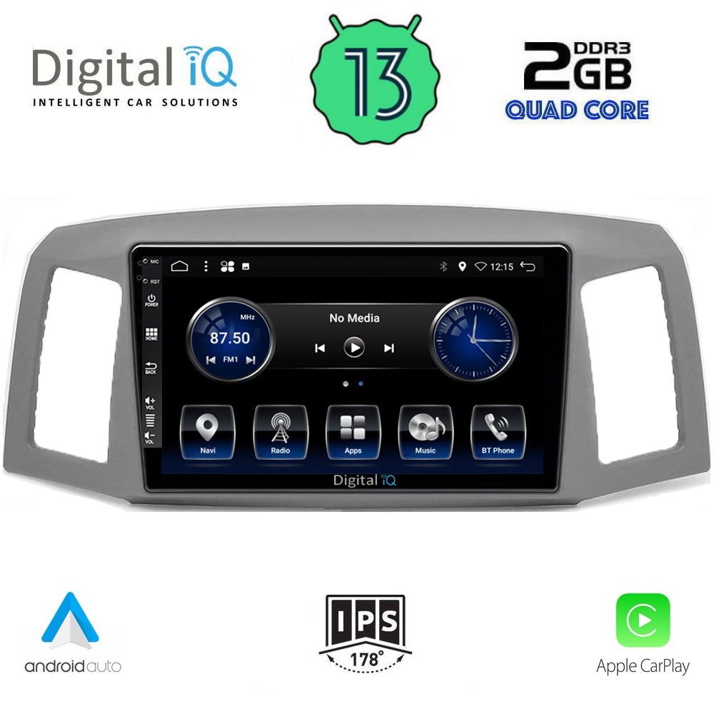 DIGITAL IQ BXH 3281_CPA (10inc) MULTIMEDIA TABLET OEM JEEP GRAND CHEROKEE mod. 2005-2007