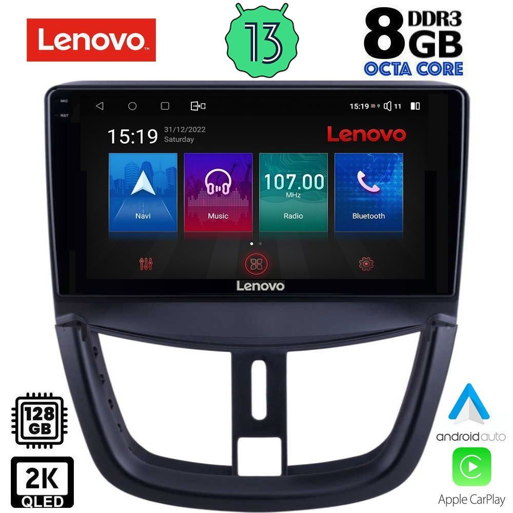 LENOVO SSW 10507_CPA (9inc) MULTIMEDIA TABLET OEM PEUGEOT 207 mod. 2007&gt;