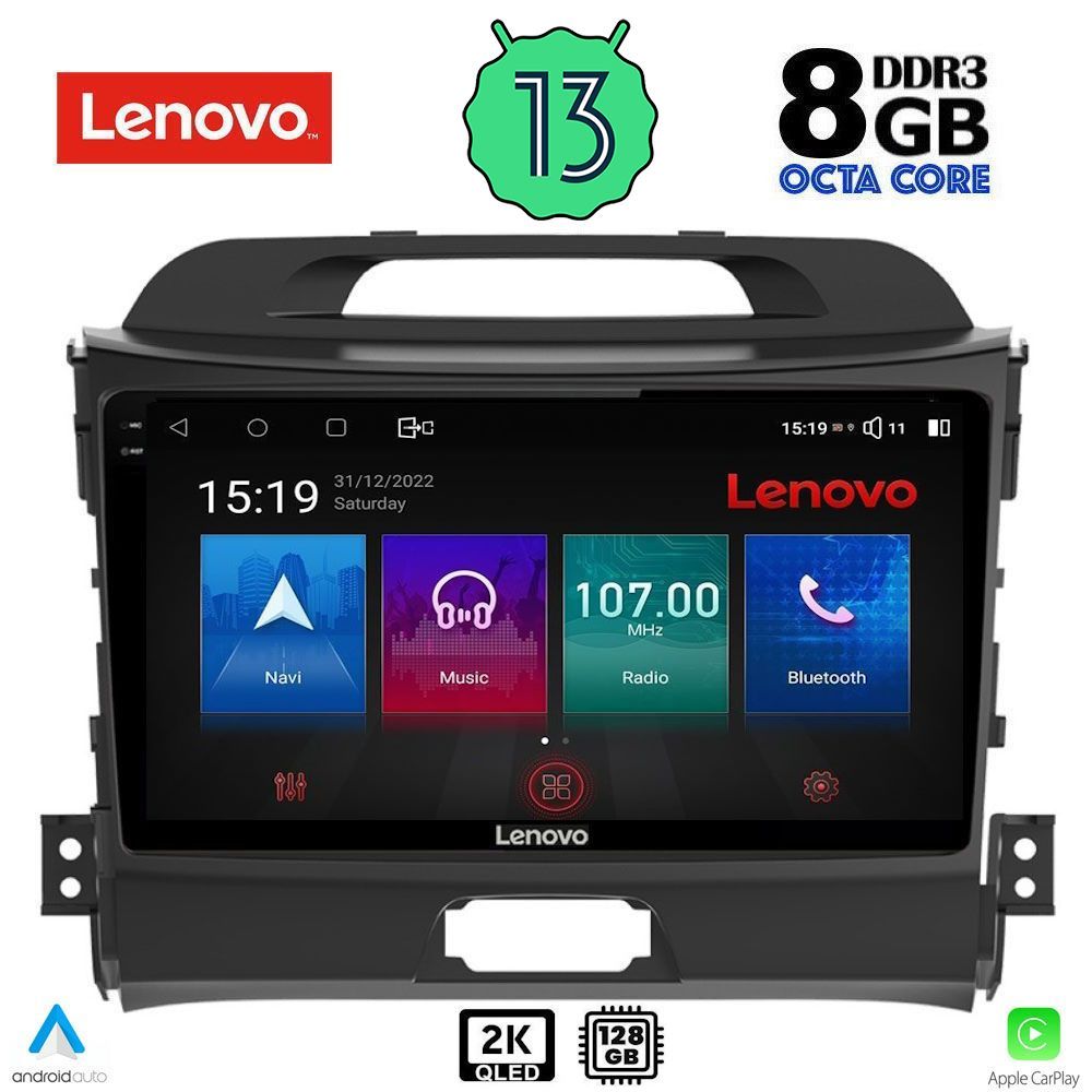 LENOVO SSW 10325_CPA (9inc) MULTIMEDIA TABLET OEM KIA SPORTAGE mod. 2010-2015