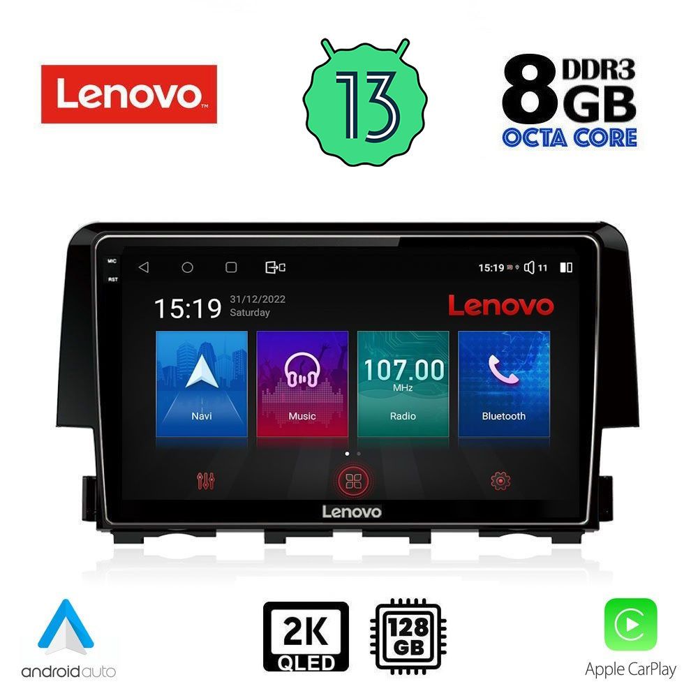 LENOVO SSW 10191_CPA (9inc) MULTIMEDIA TABLET OEM HONDA CIVIC mod. 2016&gt;