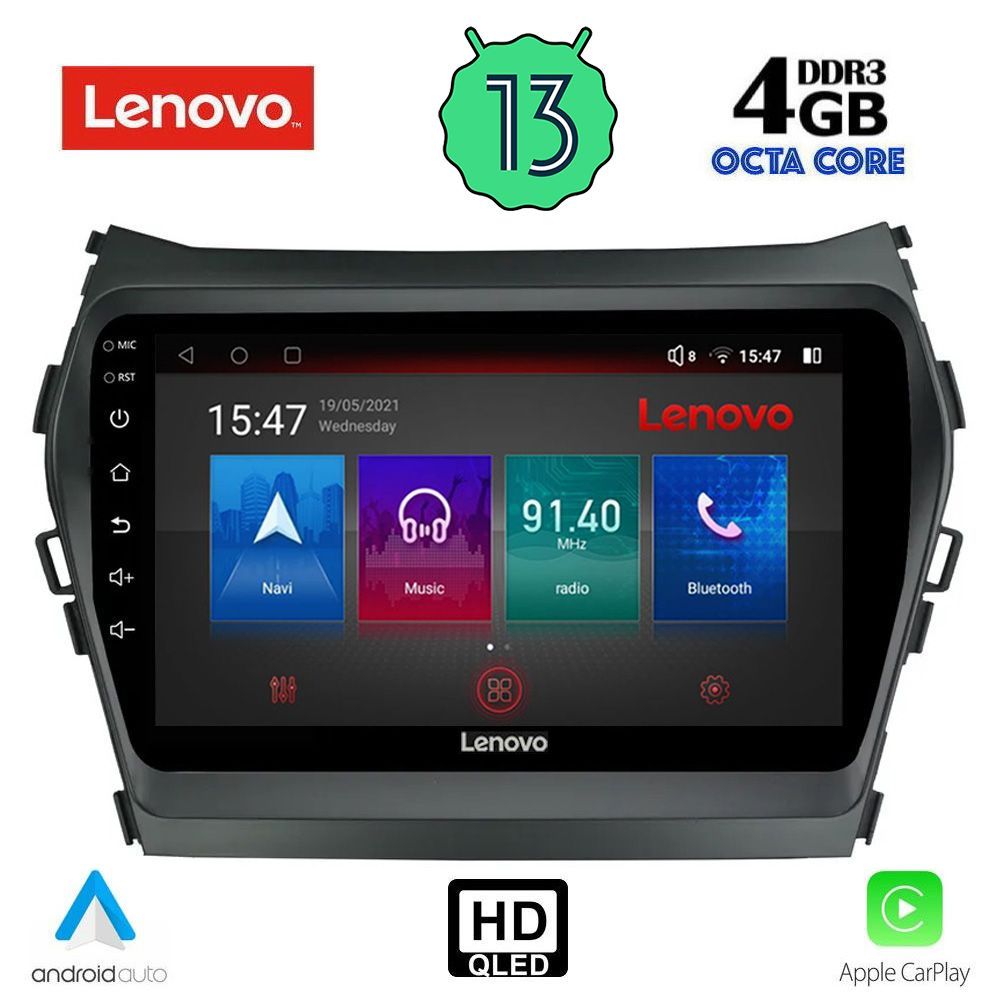 LENOVO SSX 9238_CPA (9inc) MULTIMEDIA TABLET OEM HYUNDAI IX45 mod. 2013-2017