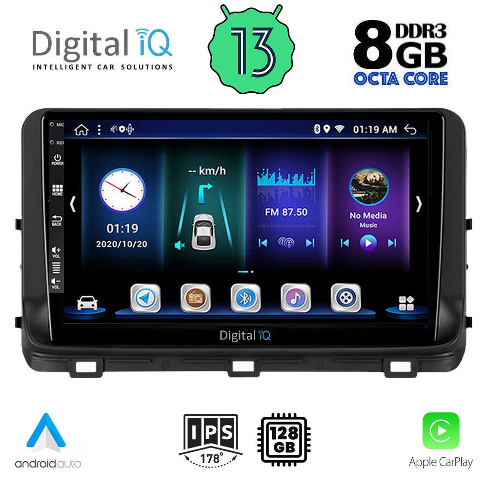 DIGITAL IQ BXD 8303_CPA (10inc) MULTIMEDIA TABLET OEM KIA CEED - XCEED mod. 2018-2022